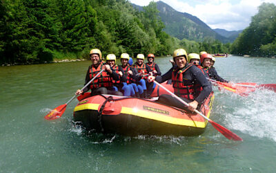 Rafting Allgäu – Alle in einem Boot